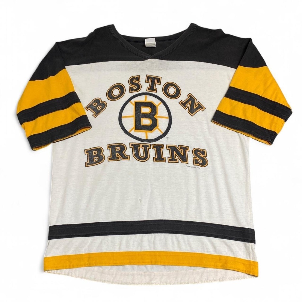 Vintage 1992 Boston Bruins Hockey Jersey Shirt